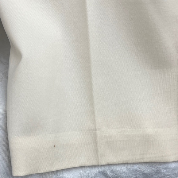 Brooks Brothers Cream Wide Leg Women's Pants - Picture 5 of 11